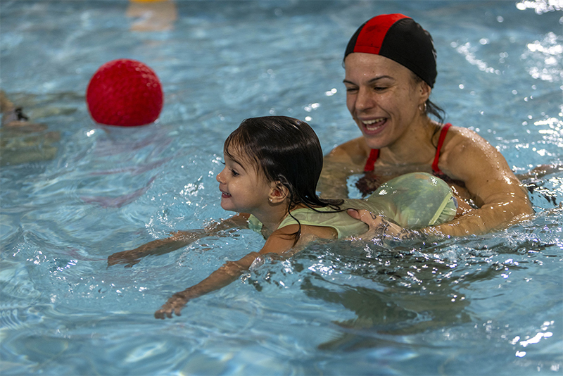 Piscina nadons del PME.