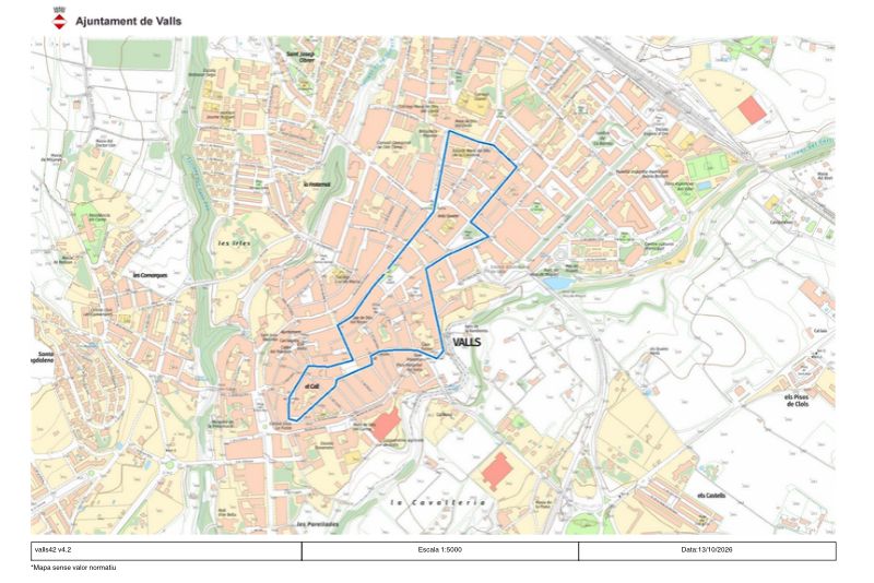 Cursa de Santa Úrusula 2026. Patronat d'Esports de Valls