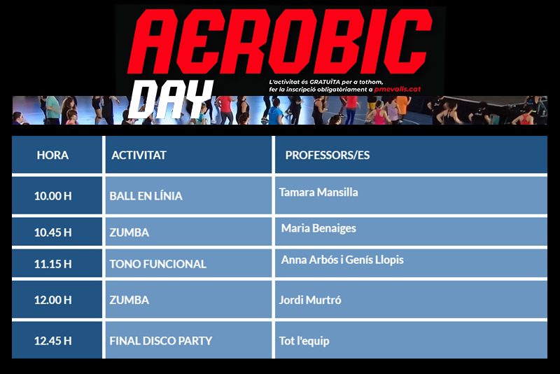Aerobic Day 2026 - Programa